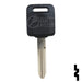 Uncut Transponder Key | Nissan | NI01T Automotive Key Strattec