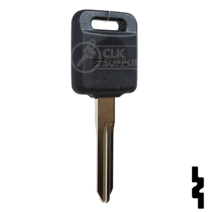 Uncut Transponder Key | Nissan | NI01T Automotive Key Strattec