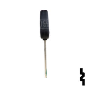 Uncut Transponder Key | Nissan | NI02, TP19DAT-15.P4 Automotive Key JMA USA