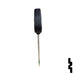 Uncut Transponder Key | Nissan | NI02, TP19DAT-15.P4 Automotive Key JMA USA