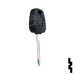 Uncut Transponder Key | Nissan | NI02, TP19DAT-15.P4 Automotive Key JMA USA