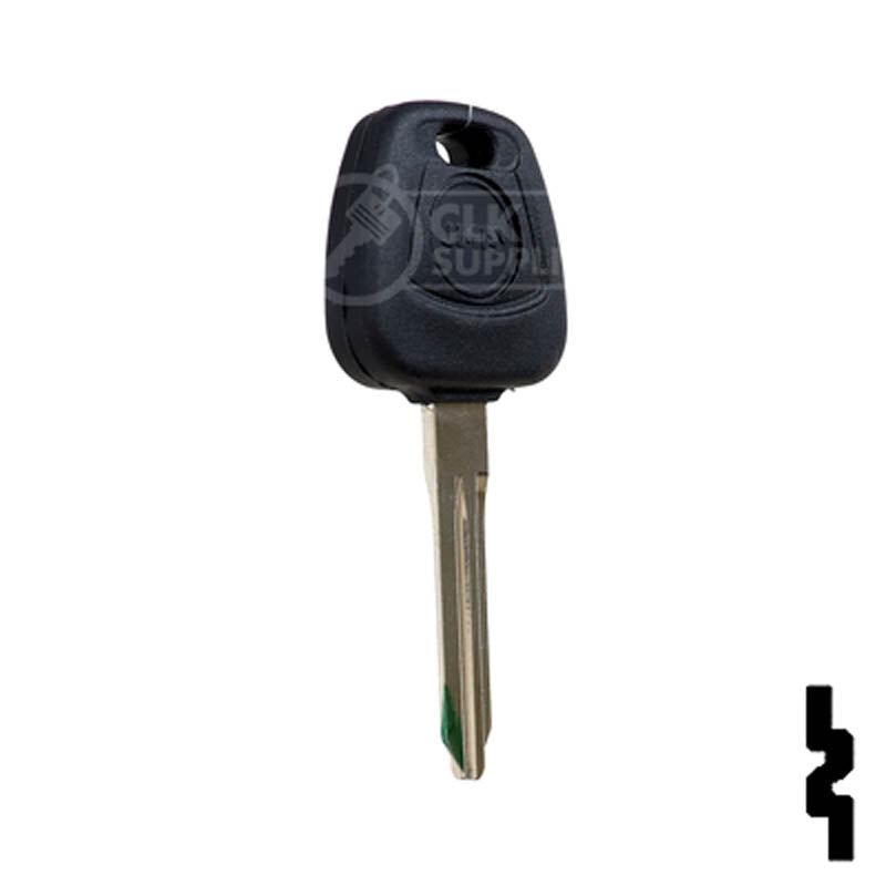 Uncut Transponder Key | Nissan | NI02, TP19DAT-15.P4 Automotive Key JMA USA