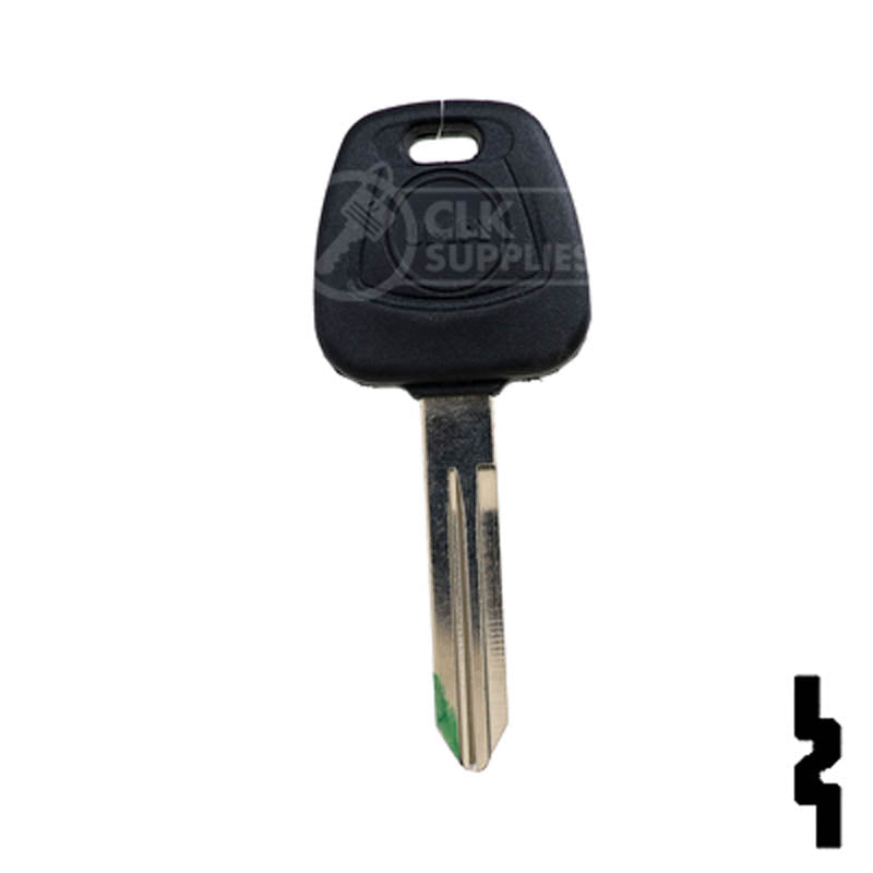 Uncut Transponder Key | Nissan | NI02, TP19DAT-15.P4 Automotive Key JMA USA