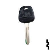 Uncut Transponder Key | Nissan | NI02, TP19DAT-15.P4 Automotive Key JMA USA