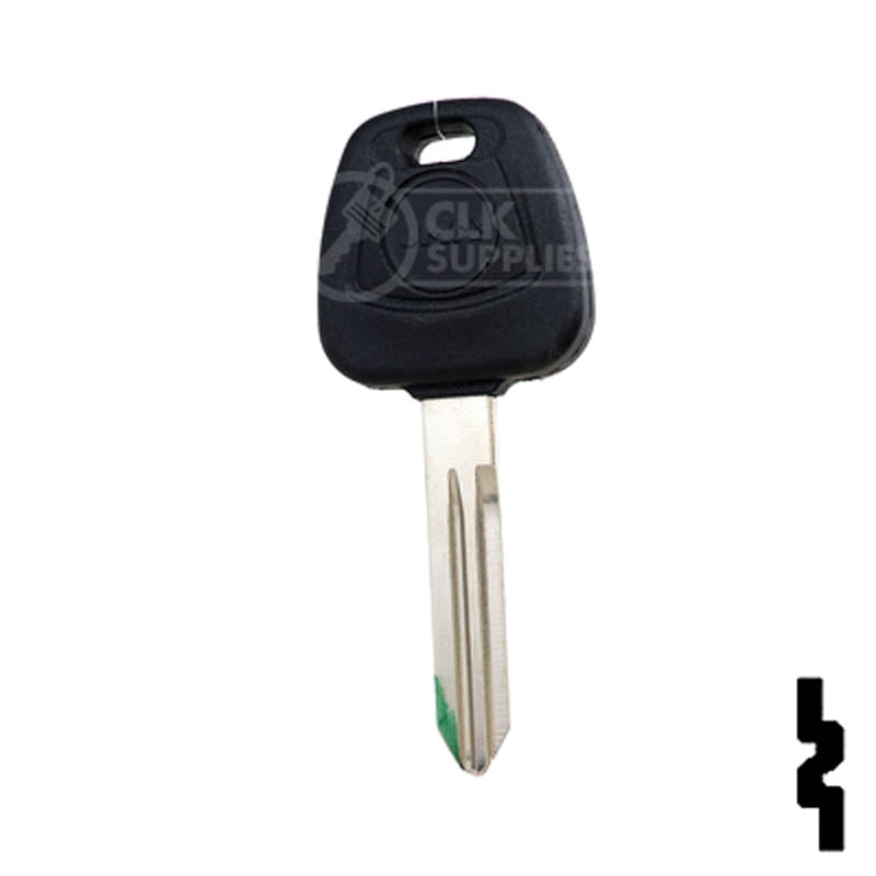 Uncut Transponder Key | Nissan | NI02, TP19DAT-15.P4 Automotive Key JMA USA