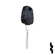 Uncut Transponder Key | Nissan | NI02, TP19DAT-15.P4 Automotive Key JMA USA