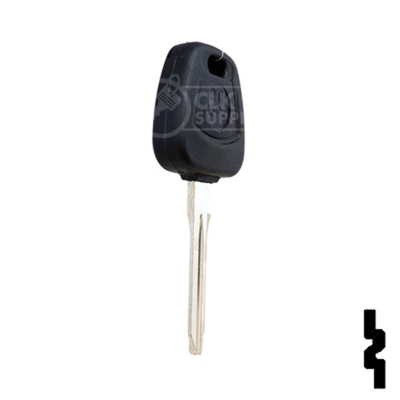 Uncut Transponder Key | Nissan | NI02, TP19DAT-15.P4 Automotive Key JMA USA