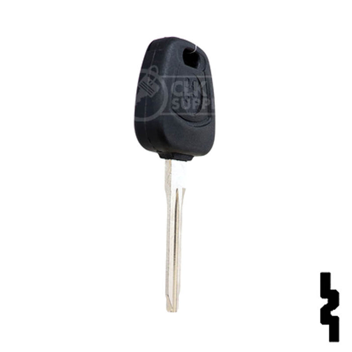 Uncut Transponder Key | Nissan | NI02, TP19DAT-15.P4 Automotive Key JMA USA