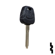 Uncut Transponder Key | Nissan | NI02, TP19DAT-15.P4 Automotive Key JMA USA