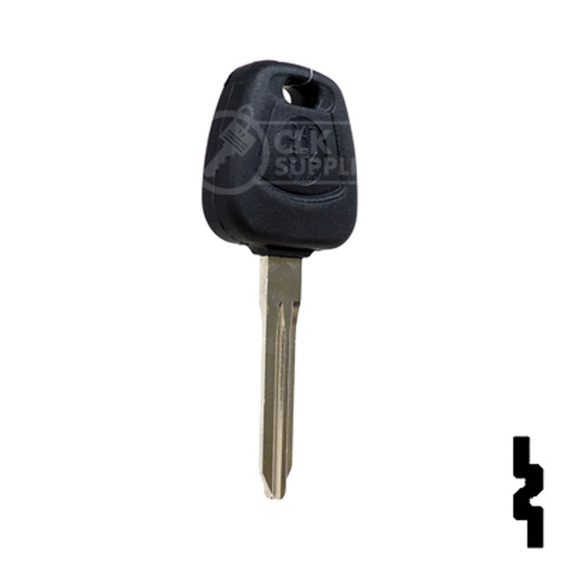 Uncut Transponder Key | Nissan | NI02, TP19DAT-15.P4 Automotive Key JMA USA