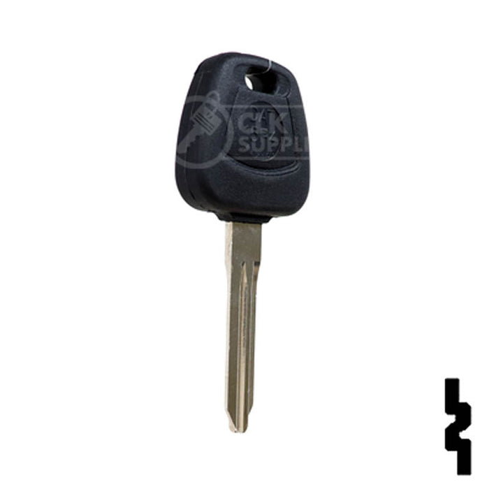 Uncut Transponder Key | Nissan | NI02, TP19DAT-15.P4 Automotive Key JMA USA