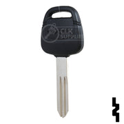 Uncut Transponder Key | Nissan | NI02T Automotive Key Strattec