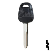 Uncut Transponder Key | Nissan | NI02T Automotive Key Strattec