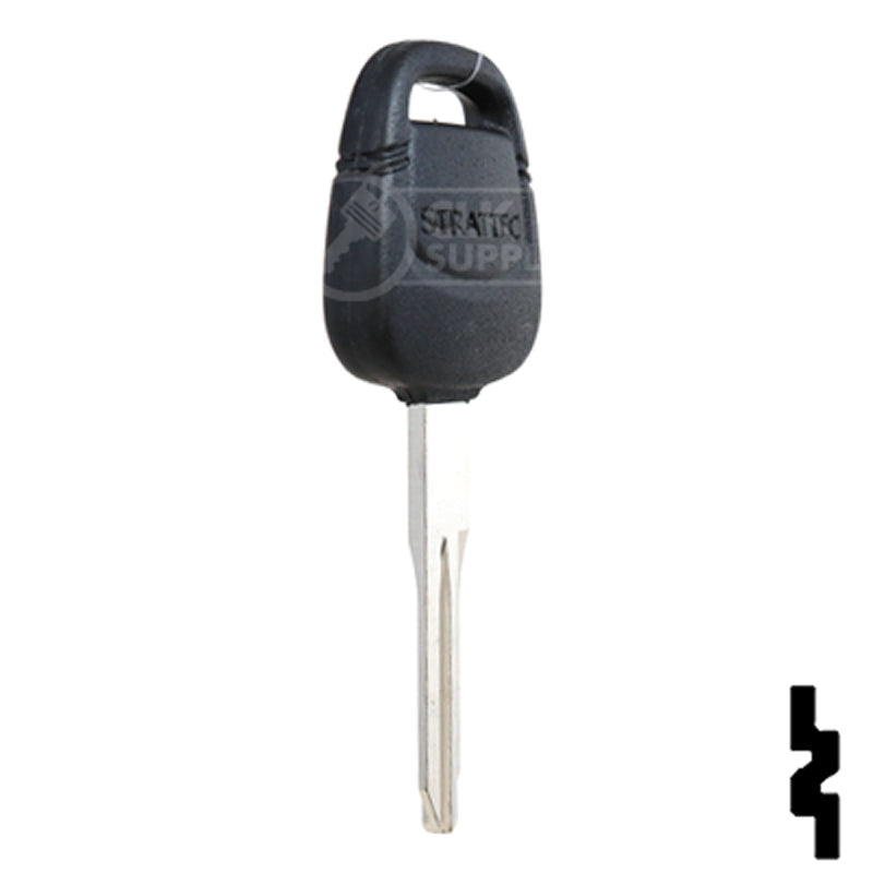 Uncut Transponder Key | Nissan | NI02T Automotive Key Strattec