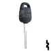 Uncut Transponder Key | Nissan | NI02T Automotive Key Strattec