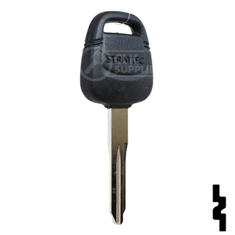 Uncut Transponder Key | Nissan | NI02T Automotive Key Strattec