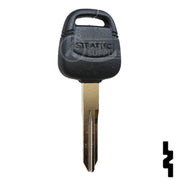 Uncut Transponder Key | Nissan | NI02T Automotive Key Strattec