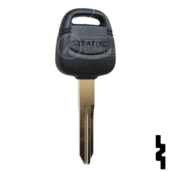 Uncut Transponder Key | Nissan | NI02T Automotive Key Strattec