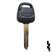Uncut Transponder Key | Nissan | NI02T Automotive Key Strattec