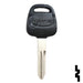 Uncut Transponder Key | Nissan | NI02T Automotive Key Strattec