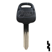 Uncut Transponder Key | Nissan | NI02T Automotive Key Strattec