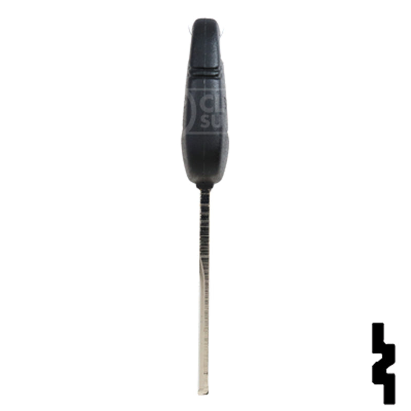 Uncut Transponder Key | Nissan | NI02T Automotive Key Strattec