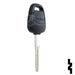 Uncut Transponder Key | Nissan | NI02T Automotive Key Strattec