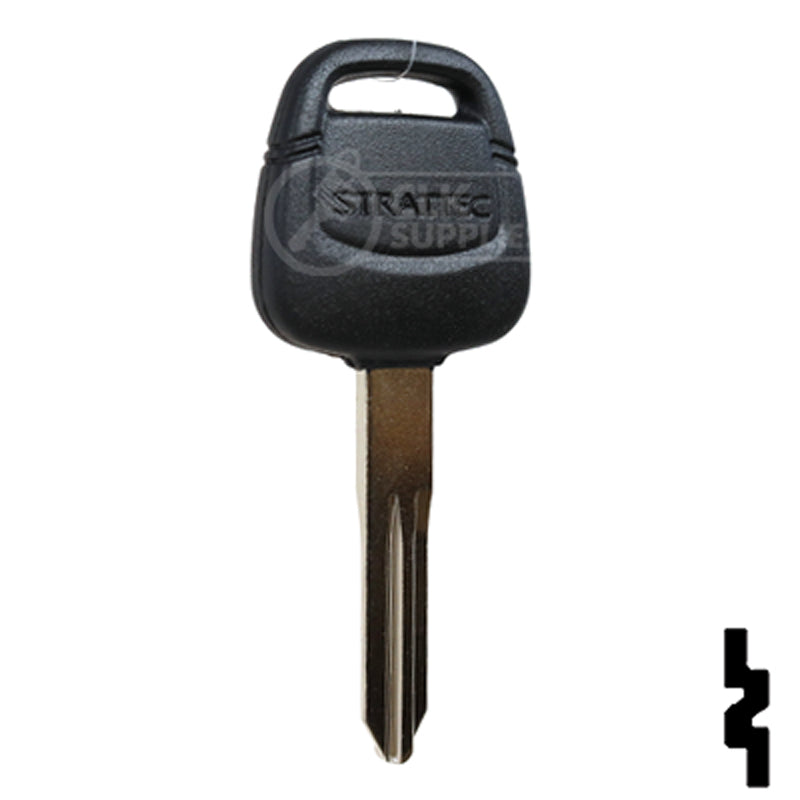 Uncut Transponder Key | Nissan | NI02T Automotive Key Strattec