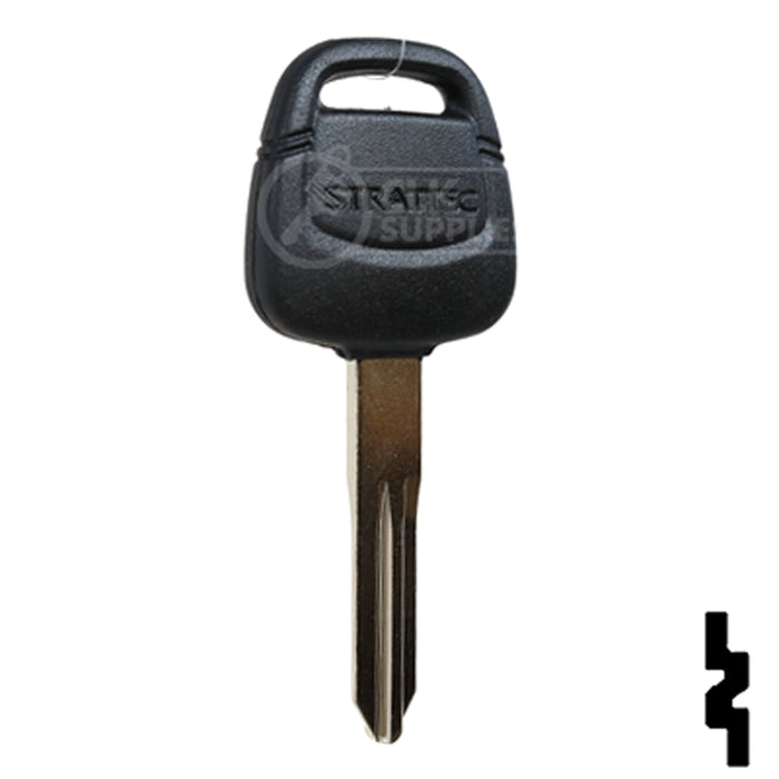 Uncut Transponder Key | Nissan | NI02T Automotive Key Strattec
