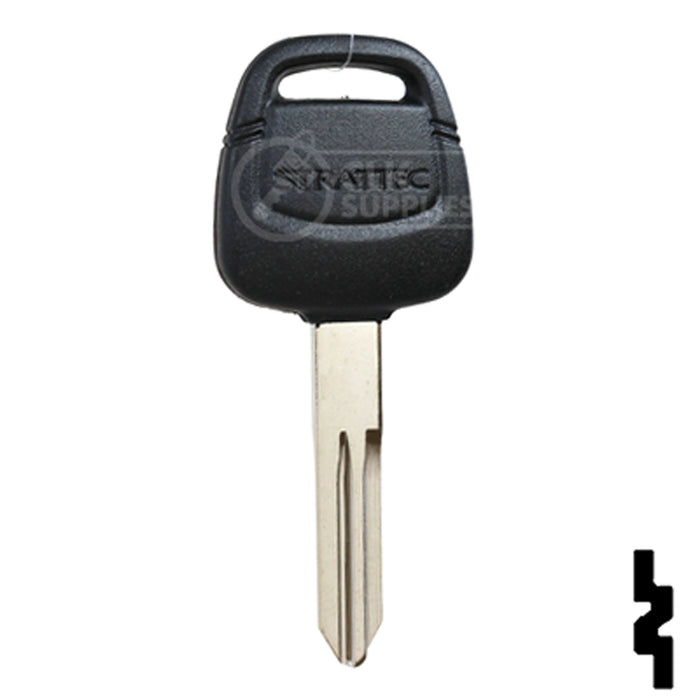 Uncut Transponder Key | Nissan | NI02T Automotive Key Strattec