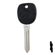 Uncut Transponder Key PK3 | Cadillac, GM Logo | B112PT Automotive Key Strattec