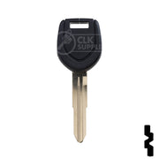 Uncut Transponder Key "R" Chip Blank | Mitsubishi | MIT8-PT, 692058 Automotive Key LockVoy