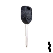 Uncut Transponder Key "R" Chip Blank | Mitsubishi | MIT8-PT, 692058 Automotive Key LockVoy