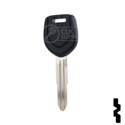 Uncut Transponder Key "R" Chip Blank | Mitsubishi | MIT8-PT, 692058 Automotive Key LockVoy