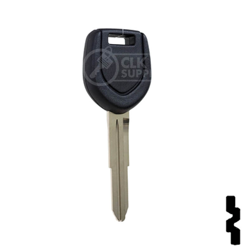 Uncut Transponder Key "R" Chip Blank | Mitsubishi | MIT8-PT, 692058 Automotive Key LockVoy