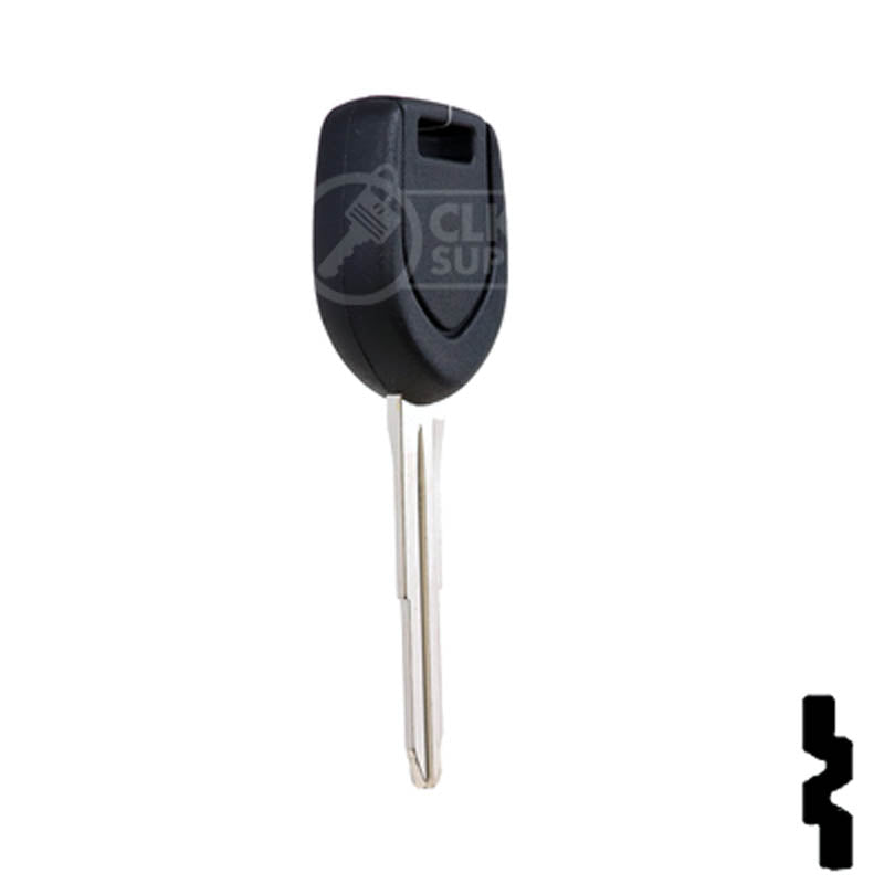 Uncut Transponder Key "R" Chip Blank | Mitsubishi | MIT8-PT, 692058 Automotive Key LockVoy