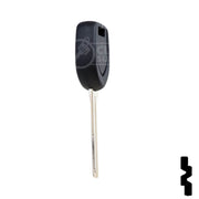Uncut Transponder Key "R" Chip Blank | Mitsubishi | MIT8-PT, 692058 Automotive Key LockVoy