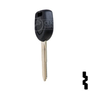 Uncut Transponder Key "R" Chip Blank | Mitsubishi | MIT8-PT, 692058 Automotive Key LockVoy