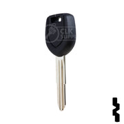 Uncut Transponder Key "R" Chip Blank | Mitsubishi | MIT8-PT, 692058 Automotive Key LockVoy