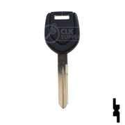 Uncut Transponder Key "R" Chip Blank | Mitsubishi | MIT9-PT, 692565 Automotive Key LockVoy