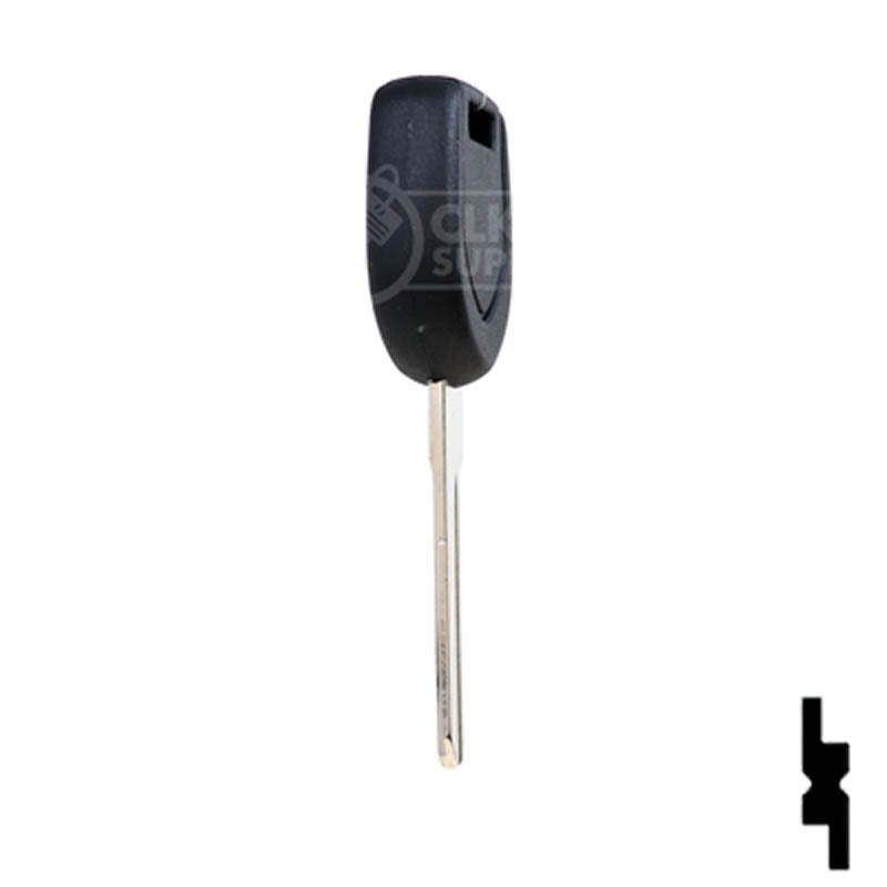 Uncut Transponder Key "R" Chip Blank | Mitsubishi | MIT9-PT, 692565 Automotive Key LockVoy