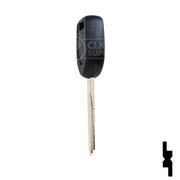 Uncut Transponder Key "R" Chip Blank | Mitsubishi | MIT9-PT, 692565 Automotive Key LockVoy