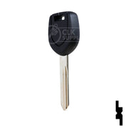 Uncut Transponder Key "R" Chip Blank | Mitsubishi | MIT9-PT, 692565 Automotive Key LockVoy