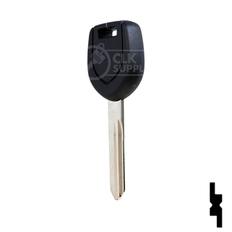 Uncut Transponder Key "R" Chip Blank | Mitsubishi | MIT9-PT, 692565 Automotive Key LockVoy