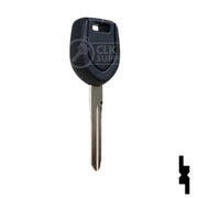 Uncut Transponder Key "R" Chip Blank | Mitsubishi | MIT9-PT, 692565 Automotive Key LockVoy