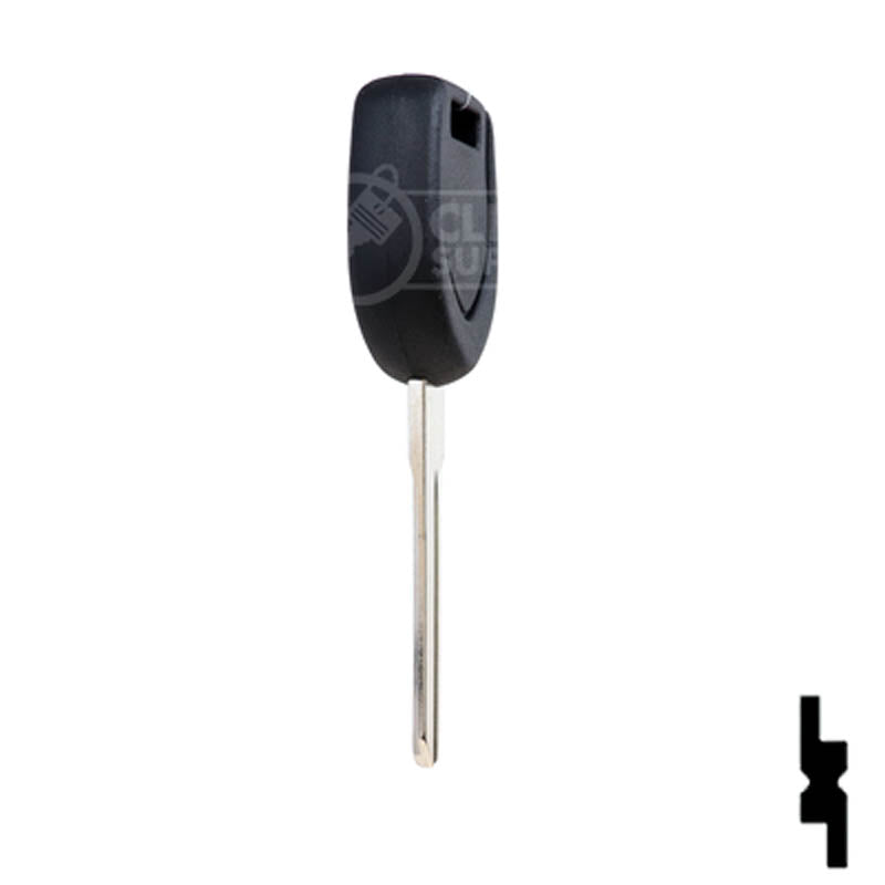 Uncut Transponder Key "R" Chip Blank | Mitsubishi | MIT9-PT, 692565 Automotive Key LockVoy