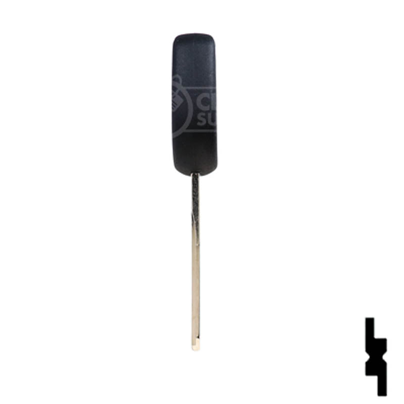 Uncut Transponder Key "R" Chip Blank | Mitsubishi | MIT9-PT, 692565 Automotive Key LockVoy
