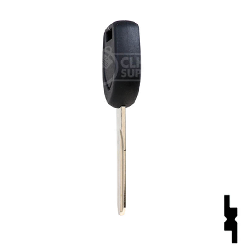 Uncut Transponder Key "R" Chip Blank | Mitsubishi | MIT9-PT, 692565 Automotive Key LockVoy