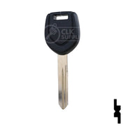 Uncut Transponder Key "R" Chip Blank | Mitsubishi | MIT9-PT, 692565 Automotive Key LockVoy