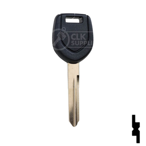 Uncut Transponder Key "R" Chip Blank | Mitsubishi | MIT9-PT, 692565 Automotive Key LockVoy